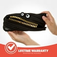 thumbnail image 6 of ZIPIT Grillz Pencil Case | Black Pencil Pouch for College and Office, 6 of 10