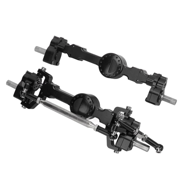 Eje Trasero Delantero 1/12, Eje Trasero Delantero De Metal Tamaño Exacto Alta Resistencia Para 1/12 Para RC Para Coche ANGGREK Otros Deportes