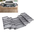 thumbnail image 1 of Drawer Organizer, Versatile Storage Organizer Tray Bins with Adjustable Compartments Storage Trays for Office Bathroom Kitchen Makeup,Foldable Expandable Desk Organizer Multi Level, 1 of 7