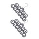 thumbnail image 5 of BRIGHTFUFU 2Ud Para Corbatas Y Cinturones Con Material Flockeado Antideslizante, 5 of 8