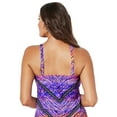 thumbnail image 5 of Swimsuits for All Longer Length Scarf Bandeau Tankini Set With Boy Short, 5 of 6