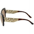 thumbnail image 3 of Bulgari BV8198B 544113 Dark Havana Butterfly Sunglasses for Womens, 3 of 3