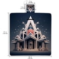 thumbnail image 2 of Independence Day Canvas Picnic Blankets- Waterproof Outdoor Blanket for Picnic & Beach, Extra Large Size, Portable & Foldable, Durable & Easy to Clean Material for Family & Friends Gathering., 2 of 6