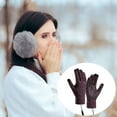 thumbnail image 4 of USB Heating Knitted Gloves Winter Warm Screen Cycling Cold Proof Gloves Charging Heating Split Finger Gloves, 4 of 4