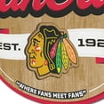 thumbnail image 4 of YouTheFan NHL Chicago Blackhawks Fan Cave Sign, 4 of 5