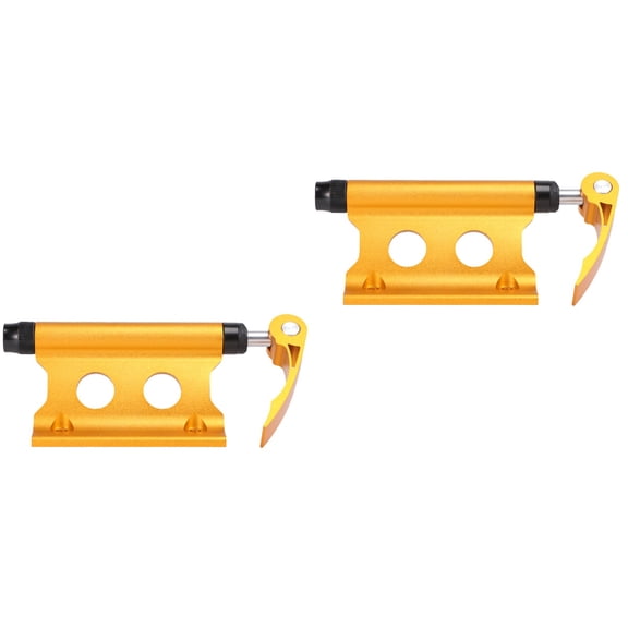 Set of 2 Bike Front Fork Mount Carrier Block Wheel Holder