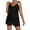 A-Black12, variant on Womens Cami Pajama Sets Silk Satin Sexy V Neck Lace Trim Adjustable Straps Open Back Tank Top And Shorts Summer 2 Piece Sleepwear Set Leisure Home Clothes