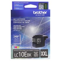 Brother LC10EBK INKvestment Super High-Yield Ink, Black