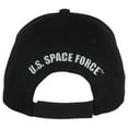 thumbnail image 2 of 7.62 Design U.S. Space Force Logo Twill Baseball Hat Black, 2 of 4