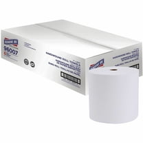 Genuine Joe Solutions, GJO96007, 1-ply Hardwound Towels, 6 / Carton, White