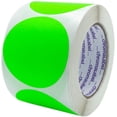 thumbnail image 1 of Whataatahia Label Pegatinas redondas removibles con código de colores de 2 pulgadas, 500 por rollo, azul oscuro, 1 of 3