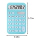 thumbnail image 3 of Calculadora Pisexur de 12 dígitos para hombres, portátil, elegante y práctica, con pantalla grande, ideal para estudiantes, con batería de larga duración y carga solar. Organizador de electrónica par, 3 of 7