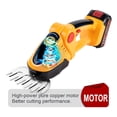 thumbnail image 4 of 2 In 1 Electric Hedge Trimmer Cordless Portable High Power Household Lawn Mower Rechargeable Pruner Weeding Garden Tools, 4 of 5