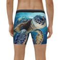 thumbnail image 4 of Disketp Watercolor Turtle Men's Boxer Briefs Men’s Underwear Boxer Briefs for Men, 4 of 7