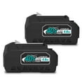 thumbnail image 6 of 2 Pack BL4050 BL4040 5Ah 40V XGT Battery Replacement for Makita XGT 40V Battery BL4040 40V 4.0Ah 160Wh BL4050 5.0Ah 200Wh BL4050F 40V 2.5Ah 100Wh BL4025 40 Volt Lithium Ion Battery, 6 of 7