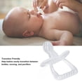 thumbnail image 4 of Soother Pacifiers, One Piece Dishwasher Safe Flat Head Infant Pacifiers 20pcs Super Soft Silicone  for Newborn for Home, 4 of 7