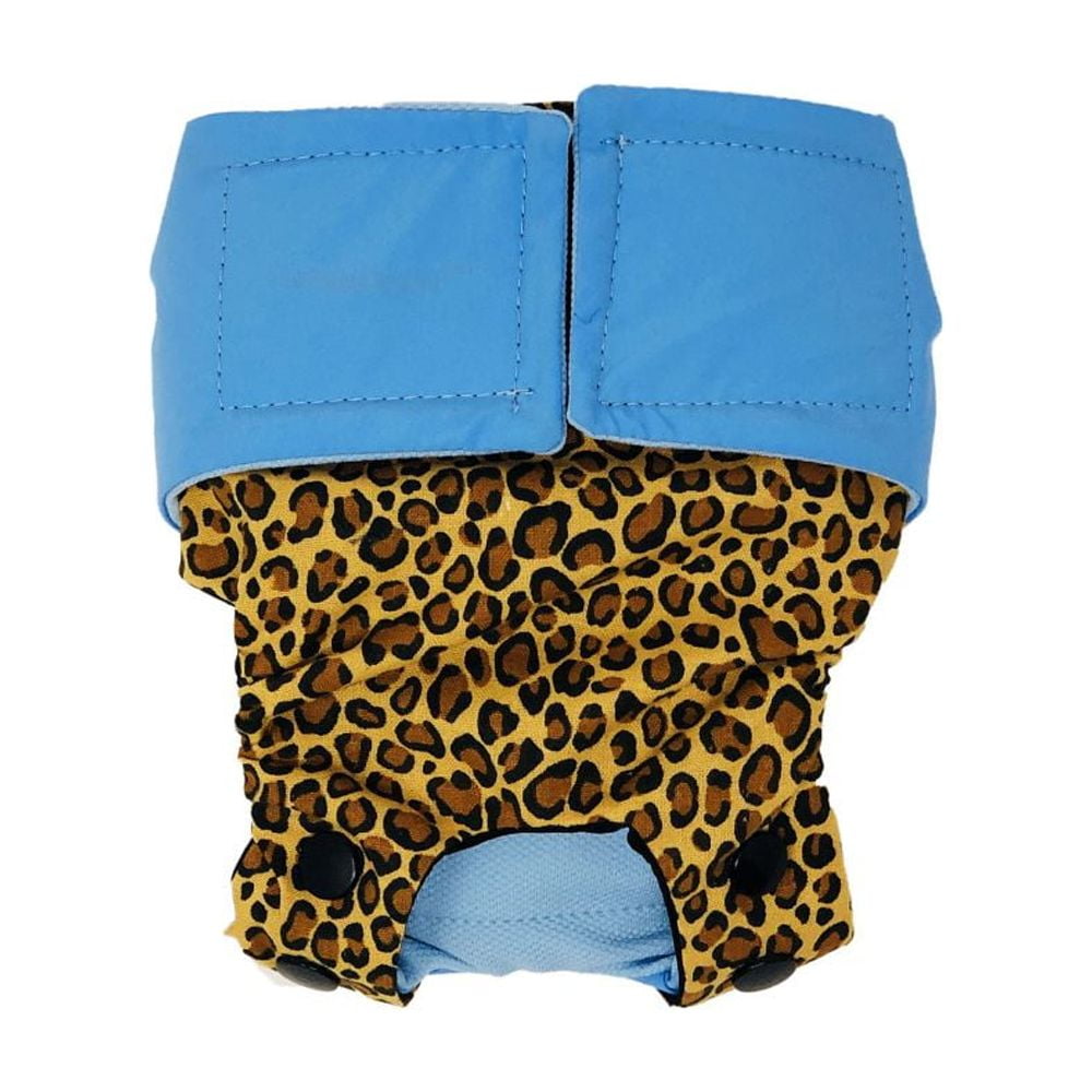 Barkertime Leopard Cat Diaper Snappy