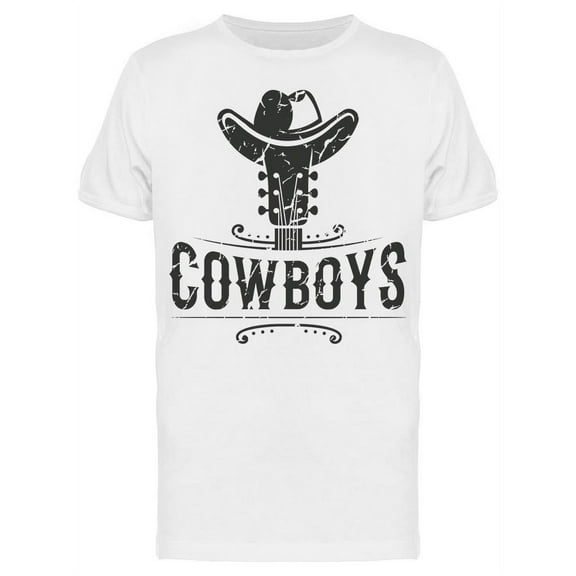 Cowboys Guitar Tee Men's -Image by Shutterstock