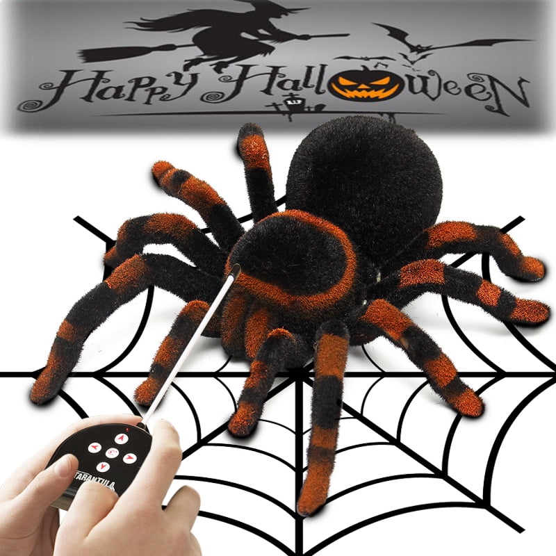 Remote Control 4ch Rc Tarantula Spider Scary Toy 9.8" RC Spider