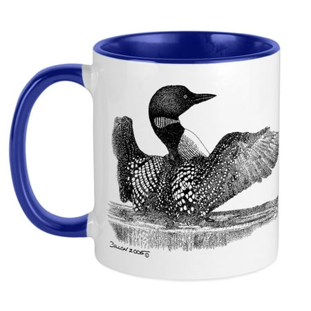 

CafePress - Painted Loon Mug - Ceramic Coffee Tea Novelty Mug Cup 11 oz