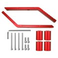 thumbnail image 1 of Reemplazo de aleación de aluminio de manija trasera de carretera de coche para Jeep Wrangler JK 2007-2018Rojo, 1 of 9