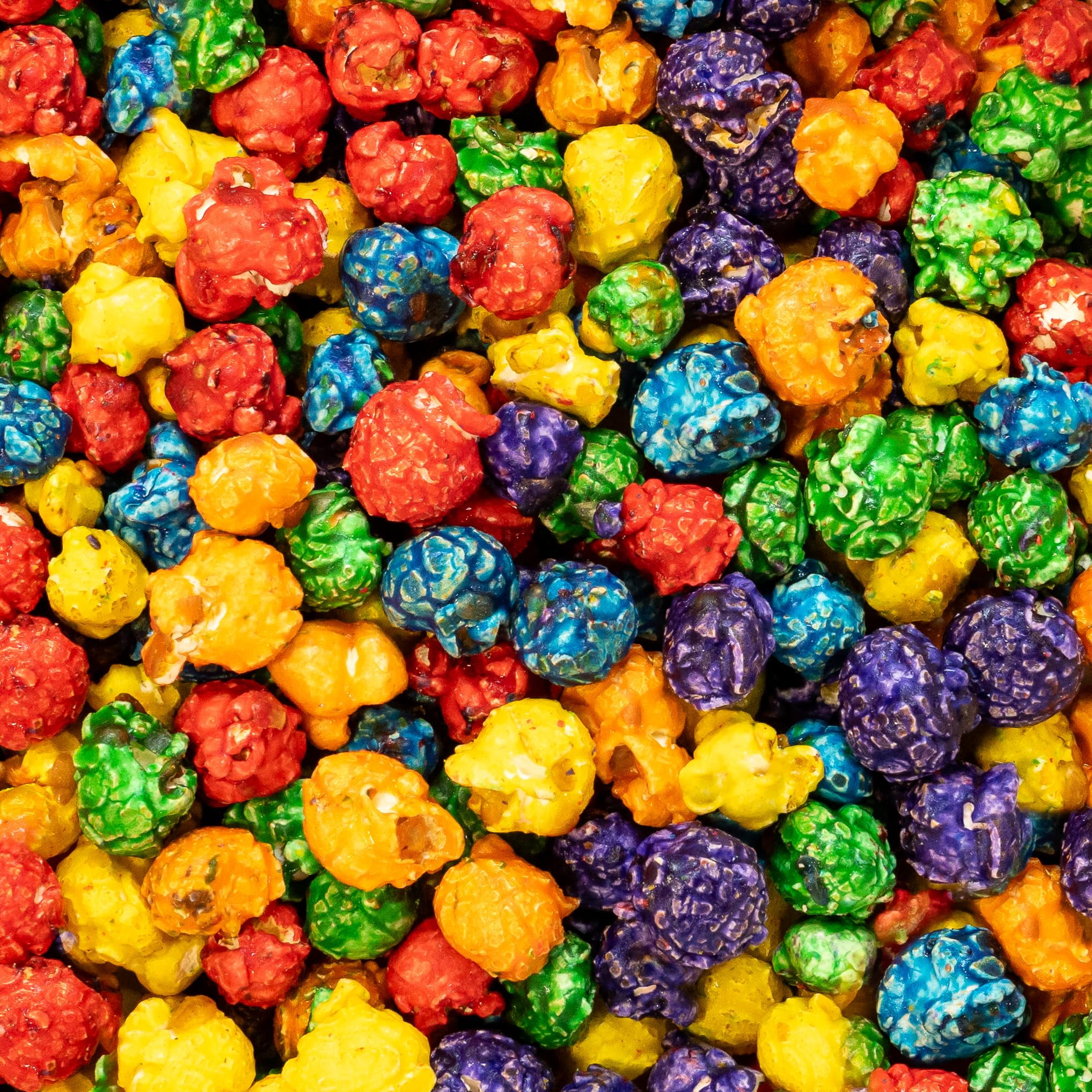 Colby Ridge Rainbow Mix Gourmet Craft Popped Gluten Free Popcorn Bulk Sized Large Gift Bash Bags (Bulk 18 Gal. 288 Cups.)