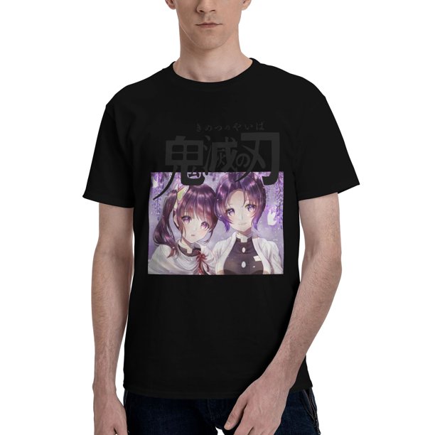 Camiseta de Manga Corta para Hombres Kimetsu no Yaiba