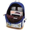 thumbnail image 5 of Conjunto de mochila mochila de lona ligera para chicas adolescentes - costura azul, 5 of 5