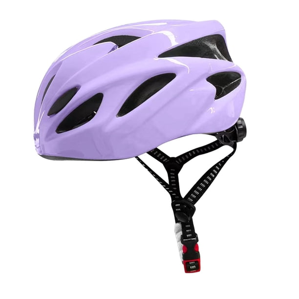 Casco de bicicleta para niños, protección deportiva, portátil, con ventilación, para ciclismo de carretera. violeta