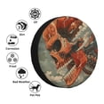 thumbnail image 2 of Kdxio Gigantic Skull In Clouds for Tire Cover Wheel Protectors Tyre Covers Weatherproof Wheel Covers Universal Fit for Trailer Rv SUV Truck Camper Travel Trailers 17 inch, 2 of 5