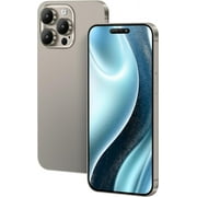 Non-Working Replica Realistic Pretend Play Phones Dummy Display Phone Model for Phone 15 Pro max Fake Model Phone Baby Cell Phone Toy (for 15 Promax Titanium Colorscreen)