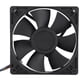 thumbnail image 1 of Ventilador de refrigeración, 12 V, 0,8 A, 4 pines, PWM, ventilador de caja de refrigeración, tecnología avanzada, 1 of 9