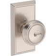thumbnail image 4 of Baldwin ENBREHFR003 Bremerton Single Cylinder Keyed Entry Door Knob Set - Brass, 4 of 7