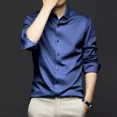 thumbnail image 1 of Camisa Ice Silk Para Hombre, Resistente A Las Arrugas, No Se, 1 of 7