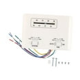 thumbnail image 2 of Dickly RV Thermostat Heating/Cooling Control 6 Wire RV Air Conditioner Thermostat White, 2 of 9