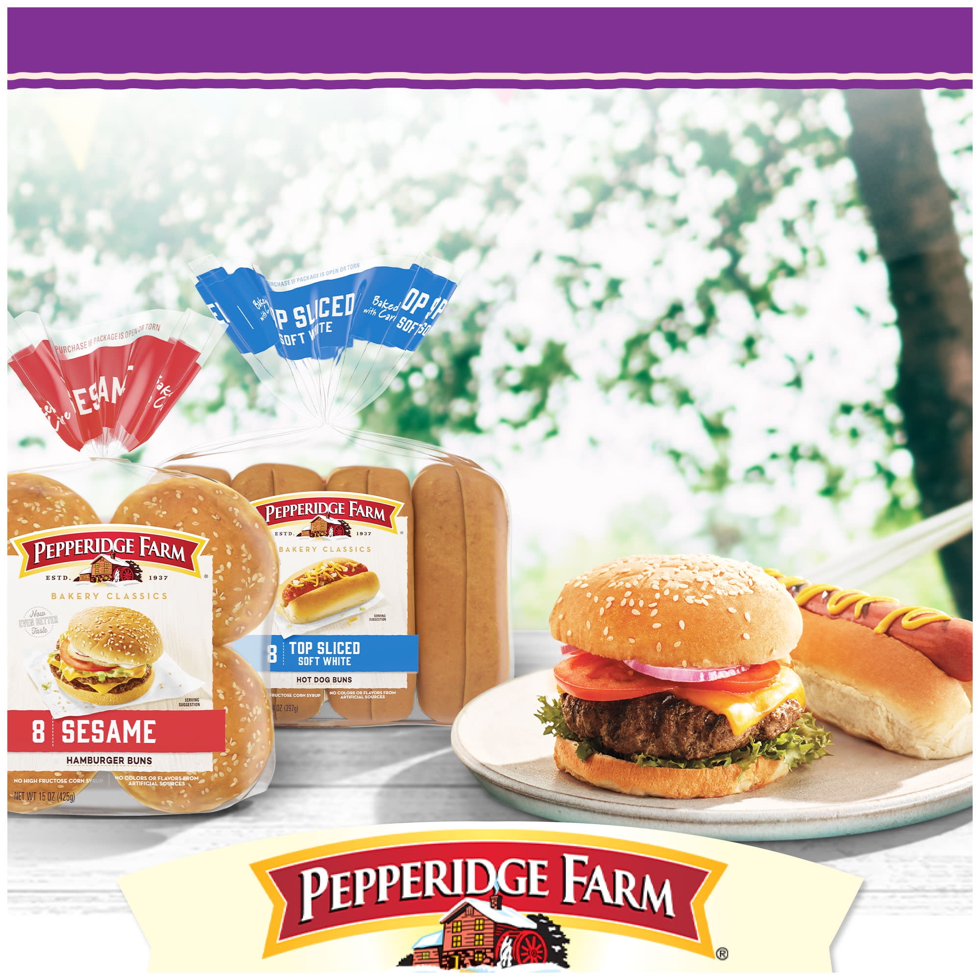 Pepperidge Farm Soft White Slider Buns, 12-Pack Bag
