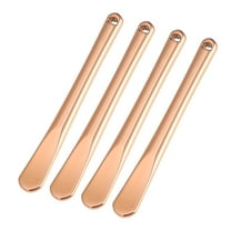 Unique Bargains 4pcs Makeup Spatula Mini Spoon for Facial Cosmetic 2.32" x 0.30"