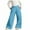 Sky Blue, variant on Cethrio Girls Wide Leg Sweatpants Size 10-12T, Casual Warm Open Bottom Relaxed Fit Athletic Pants Gray