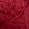 thumbnail image 4 of Warm Fleece Blanket, 1 Ply Lightweight Embossed Bed Blanket, Queen (75"x 91"), 4 of 7