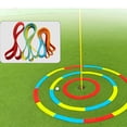 thumbnail image 1 of Golf Targets Circle, Portable Silicone Waterproof Golf Pitching Targets Indicator Improving Accuracy  for Training, 1 of 7