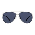 thumbnail image 3 of Lentes de Sol LEVIS Hombre X13194 Outlook Marco de Metal Color Plateado con Filtro 100% UV, 3 of 3