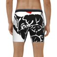 thumbnail image 4 of Disketp Red Heart And Puppy Of Bulldog Men's Boxer Briefs Men’s Underwear Boxer Briefs for Men, 4 of 7