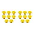thumbnail image 3 of ZheElen Decorative And Easy-to-install Flower Pulls Knobs For Unique Touch Wide Range yellow 2Set, 3 of 6