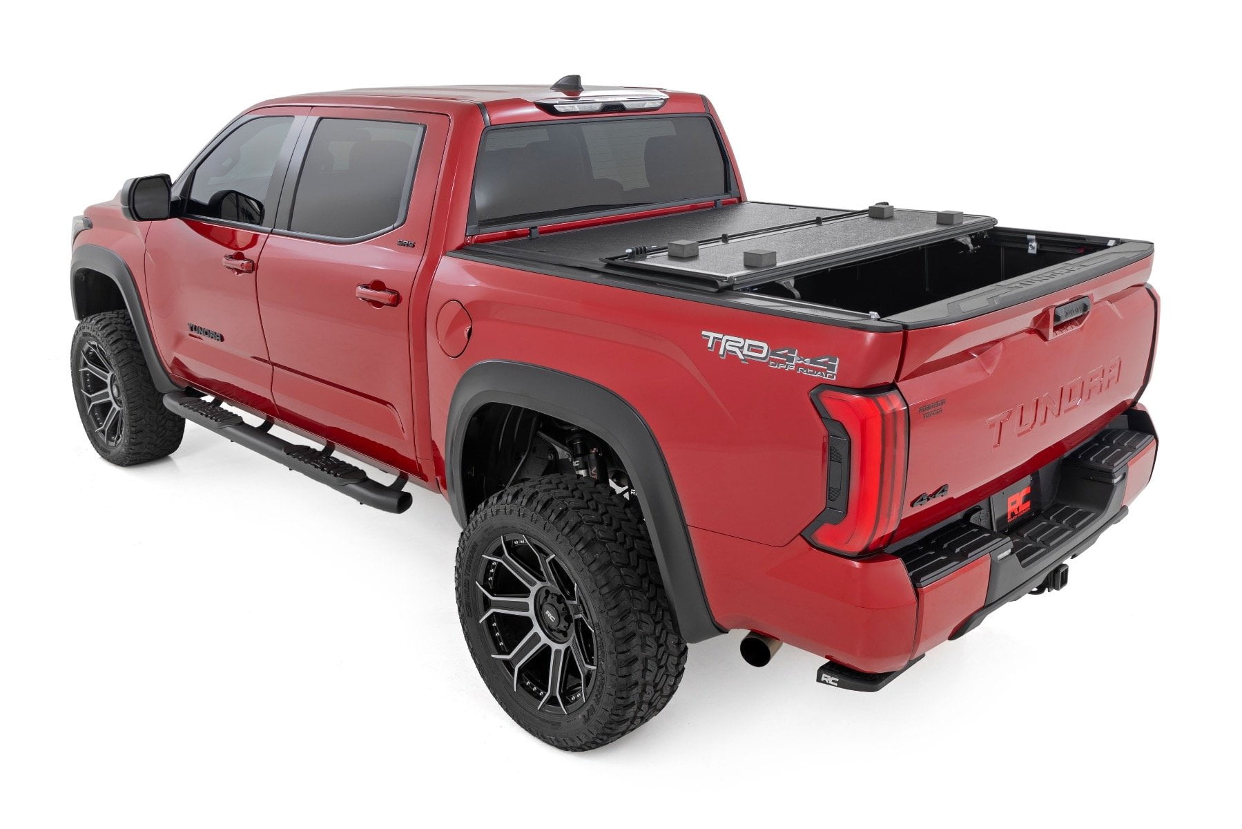 Rough Country Low Profile Hard Tri-Fold for 22-26 Toyota Tundra | 5'7- 47514551B