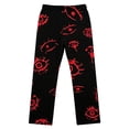 thumbnail image 4 of SJLDQY Halloween Men's Baggy Sweatpants Straight Leg Y2K Pants for Mens Hallowmas Graphic Elastic Waist Drawstring Waffle casual Trousers with Pockets, 4 of 5
