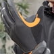 thumbnail image 3 of Guantes antideslizantes para montar en motocicleta, guantes de ciclismo con pantalla táctil y dedos completos, color negro y amarillo, M, 3 of 12