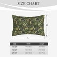 thumbnail image 6 of Balery Green Skulls Bedding Queen Pillow Cases - Envelope Closure - Soft Brushed Microfiber Fabric - Shrinkage and Fade Resistant Pillow Cases-14"x20", 6 of 9