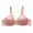 Gray, variant on Penkiiy Women Bras Woman's Solid Color Comfortable Hollow Out Perspective Bra Underwear No Rims Red Bras