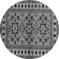 thumbnail image 1 of Ahgly Company Indoor Round Persian Gray Traditional Area Rugs, 5' Round, 1 of 1