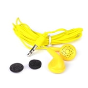 Vibe Color Tunes VS-120-YLW In-Ear Stereo Headphones (Yellow) - Retail Hanging